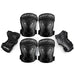 6pcs Adult/kids Knee Elbow Wrist Protective Pads For Roller