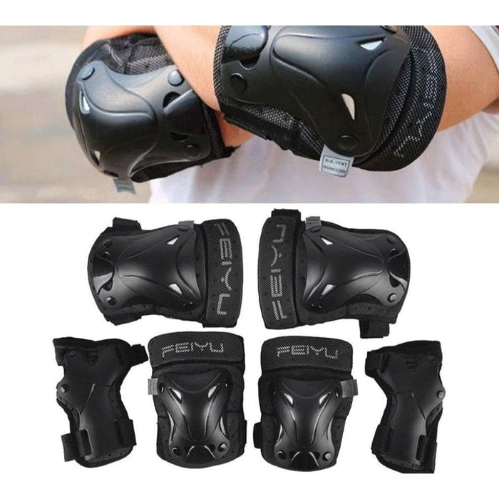 6pcs Adult/kids Knee Elbow Wrist Protective Pads For Roller