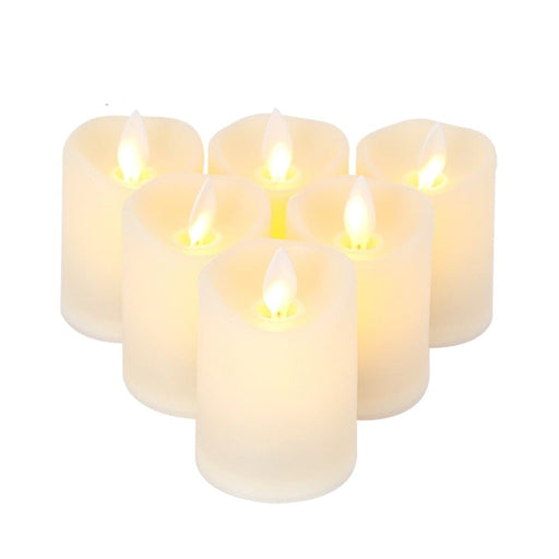 6pcs Battery Operated Led Flameless Candles for Halloween