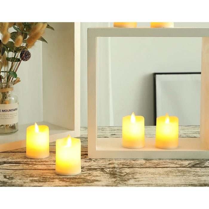 6pcs Battery Operated Led Flameless Candles for Halloween