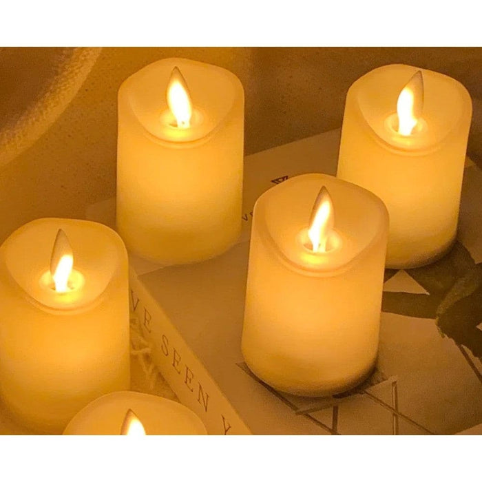 6pcs Battery Operated Led Flameless Candles for Halloween