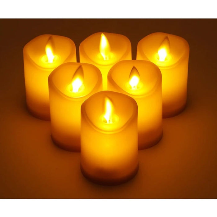 6pcs Battery Operated Led Flameless Candles for Halloween