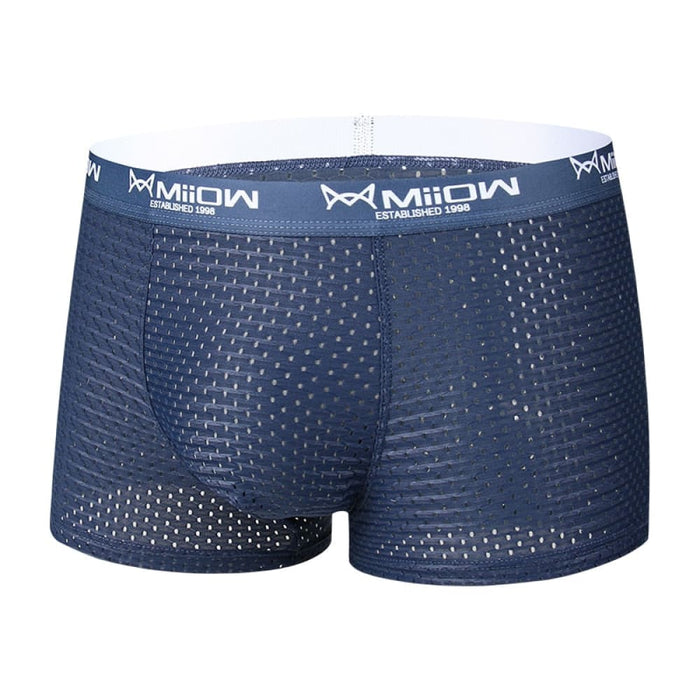 6pcs Fashion Men Underpants Boxers Shorts Hip Raise Nylon