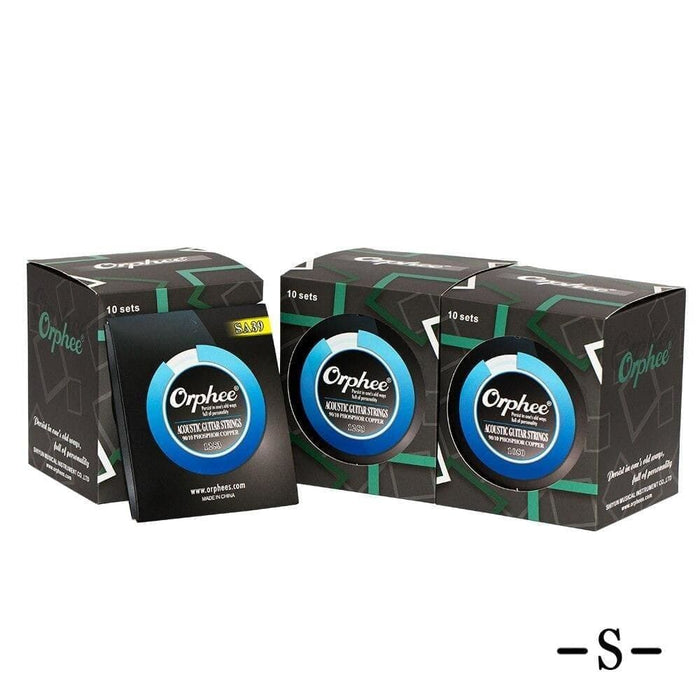 6pcs Set Sa Series Acoustic Guitar Strings Medium Light