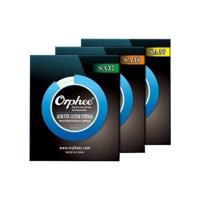 6pcs Set Sa Series Acoustic Guitar Strings Medium Light