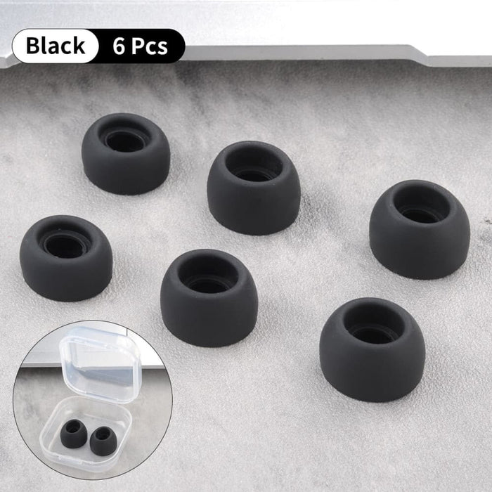 6pcs Silicone Ear Tips For Samsung Galaxy Buds Pro Wireless