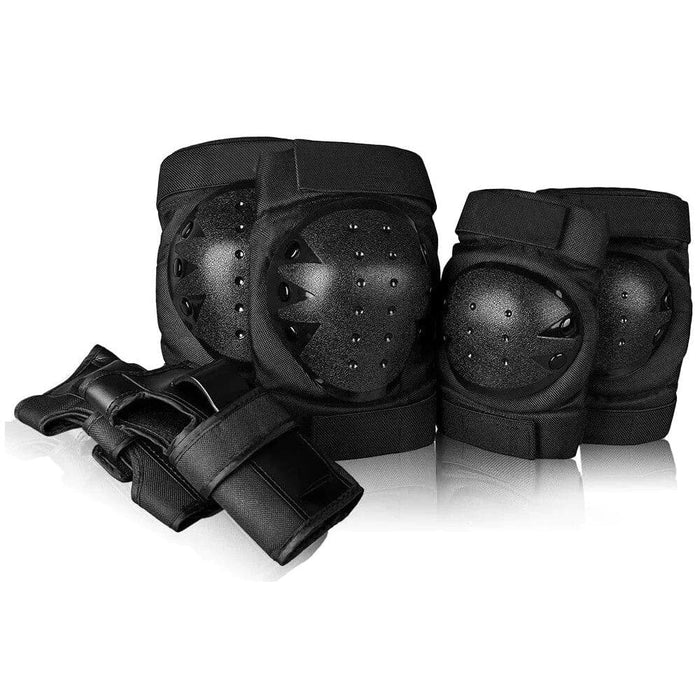 6pcs/set Adult Knee Elbows Pads Wrist Guards Protective
