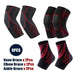 6pcs/set Knee Elbow Ankle Brace Protective Gear Set