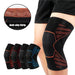 6pcs/set Knee Elbow Ankle Brace Protective Gear Set