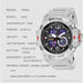 7 in 1 Dual Display Analog Digital Quartz Wristwatch