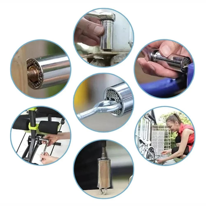 7 19mm Socket Wrench Set For Electric Drill