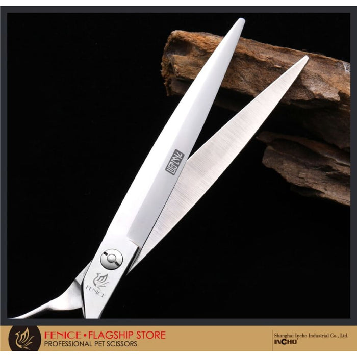 7.25 Inch Japan 440c Pet Grooming Straight Cutting Scissors