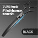 7.25 Inch Professional Dog Grooming Scissors Curved