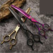 7.25 Inch Professional Dog Grooming Scissors Curved
