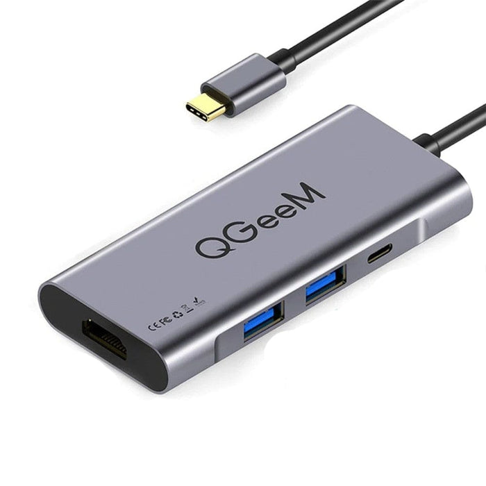 7 In1 Usb-c to 3.0 Hub Hdmi Card Reader Thunderbolt Adapter