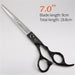 7 7.5 8 8.5 9 Inch Dog Scissors for Grooming Straight
