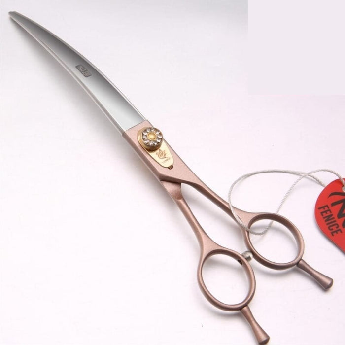 7 7.5 8 Inch Pet Scissors for Dogs Grooming Curved Shears