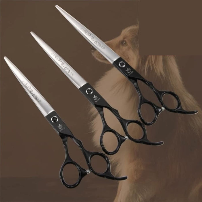 7.0 7.5 8.0 Inch Straight Cutting Scissors for Dogs