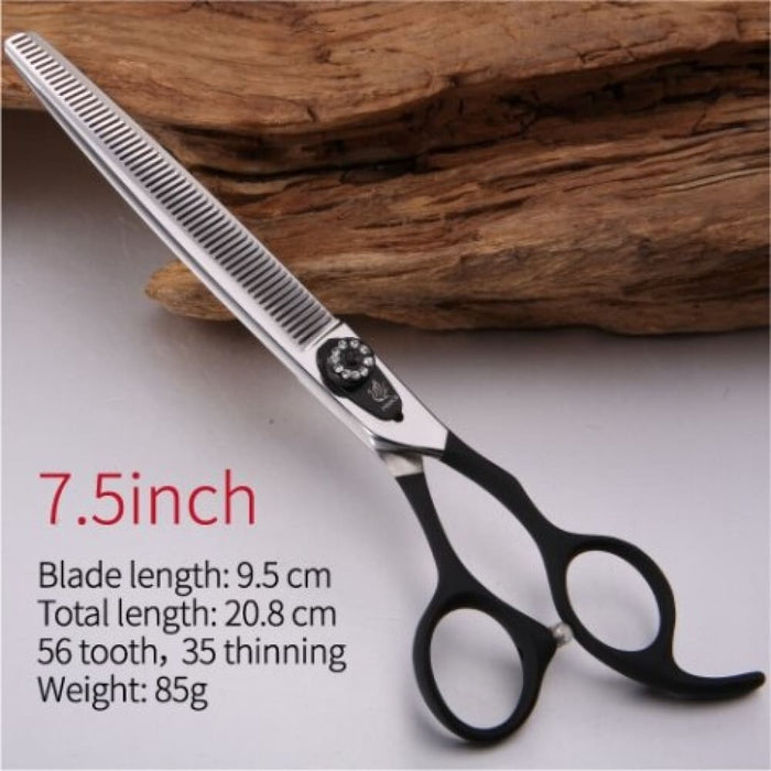 7 7.5 Inch Dog Grooming Thinning Scissors in Shears Makas