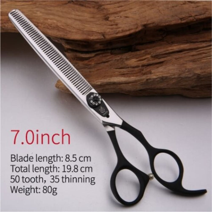 7 7.5 Inch Dog Grooming Thinning Scissors In Shears Makas