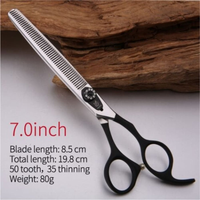 7 7.5 Inch Dog Grooming Thinning Scissors in Shears Makas