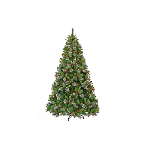 7.5ft Christmas Tree With Twinkle Lights - Wintry Pine