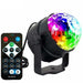 6w 7 Colour Rgb Remote Led Crystal Magic Ball Dj Disco