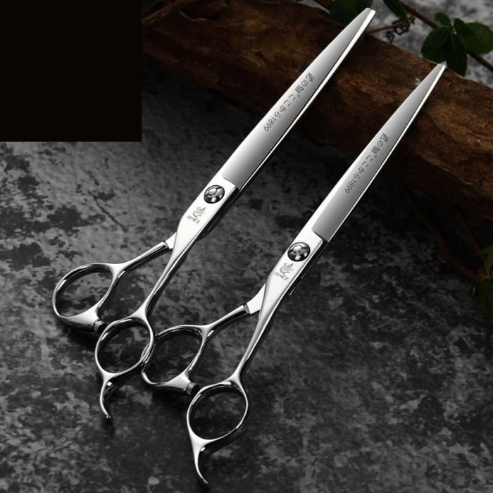 7 Inch 7.5 Vg10 Steel Pet Grooming Scissors For Dogs Cutting