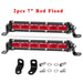 7’ 30w Offroad Led Work Light Bar Motorcycle 4x4 4wd Suv
