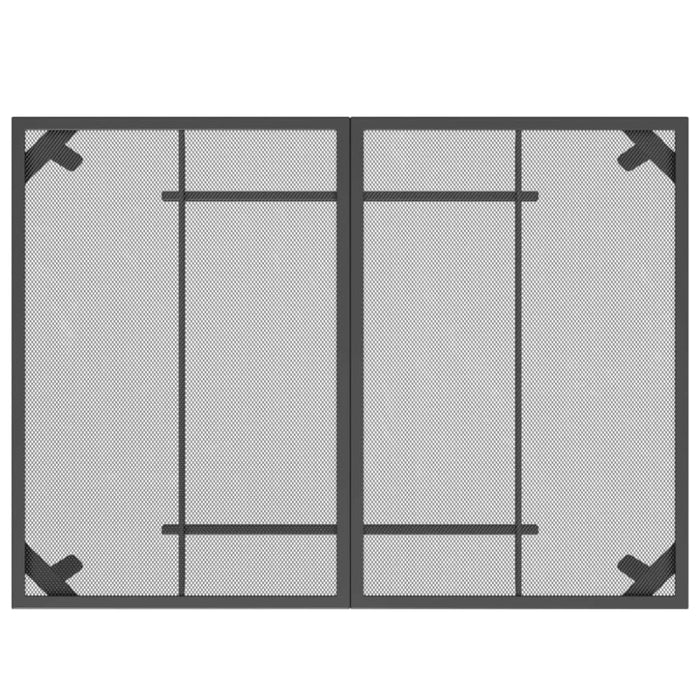 7 Piece Garden Dining Set Anthracite Metal Mesh Txoonxo