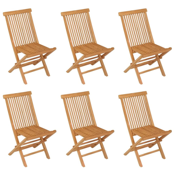 7 Piece Garden Dining Set Solid Teak Wood Tbpklbx