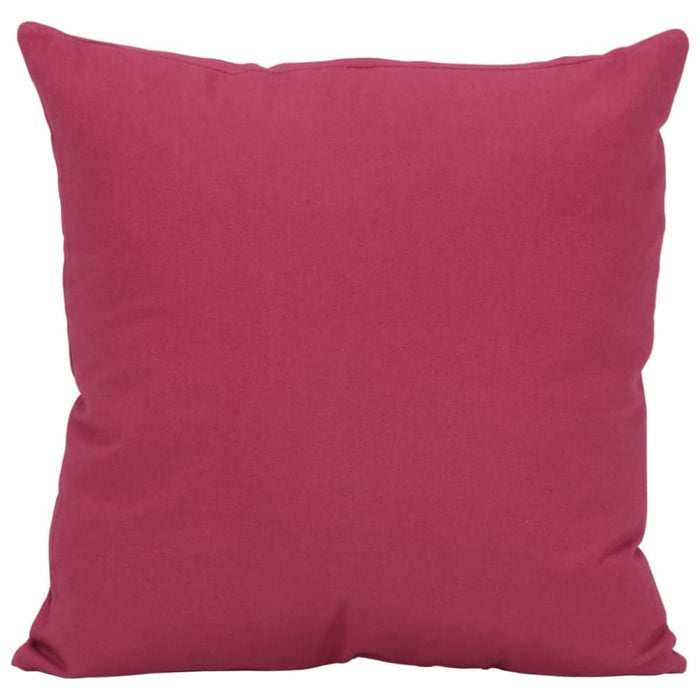 7 Piece Throw Pillow Set Pink Fabric Tpbtno