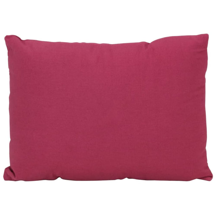 7 Piece Throw Pillow Set Pink Fabric Tpbtno