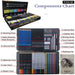70 75 Piece Professional Art Sketch Pencil Set