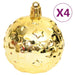 70 Piece Christmas Bauble Set Gold and Red Ttbbnn