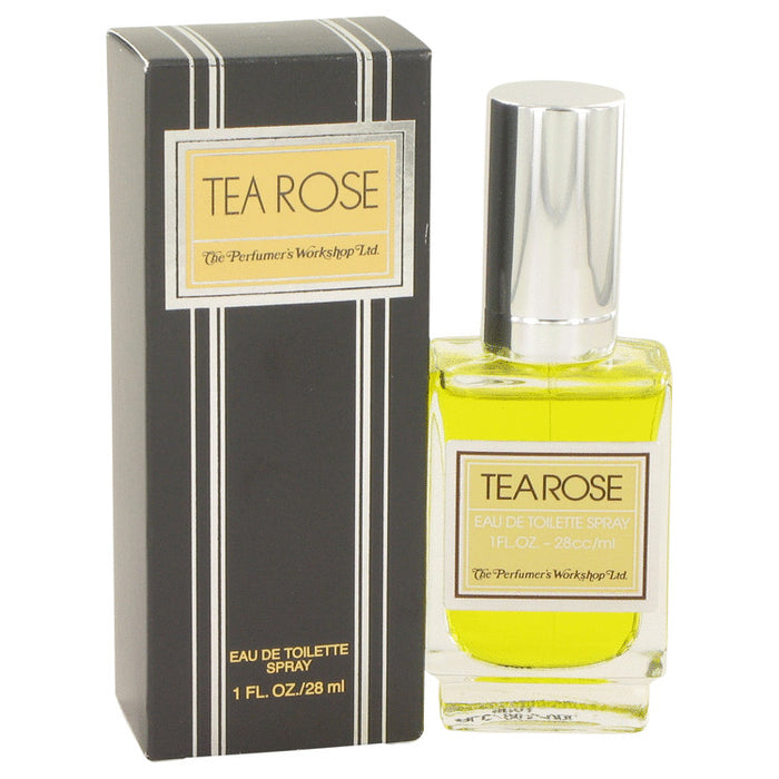 Tea Rose Eau De Toilette Spray By Perfumers Workshop For Women-30 Ml