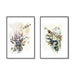 70cmx100cm Berries and Protea 2 Sets Black Frame Canvas