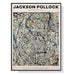 70cmx100cm Jackson Pollock Exhibition Iii Black Frame