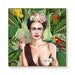 70cmx70cm Self Portrait By Frida Kahlo Wood Frame Canvas
