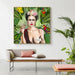 70cmx70cm Self Portrait By Frida Kahlo Wood Frame Canvas