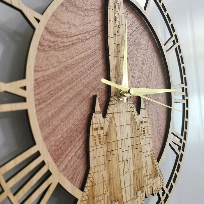 Sr - 71 Blackbird Wooden Wall Clock