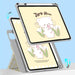720 Rotation Magnetic Painted Leather Smart Tablet Case