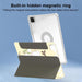 720 Rotation Magnetic Painted Leather Smart Tablet Case