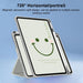 720 Rotation Magnetic Painted Leather Smart Tablet Case