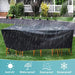 72size Garden Furniture Covers 210d Oxford Outdoor
