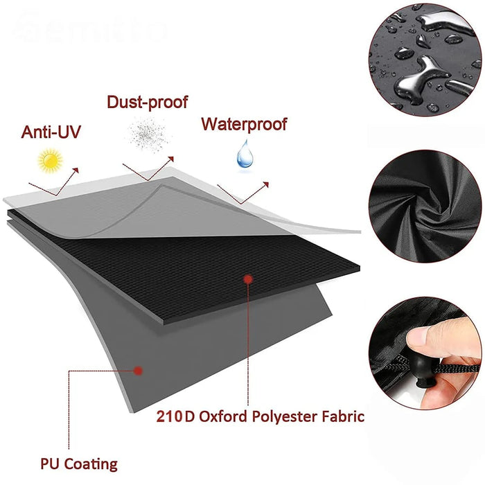 72size Garden Furniture Covers 210d Oxford Outdoor