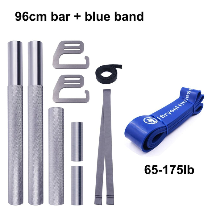 74 96cm Heavy Duty Exercise Bar with Large Hook