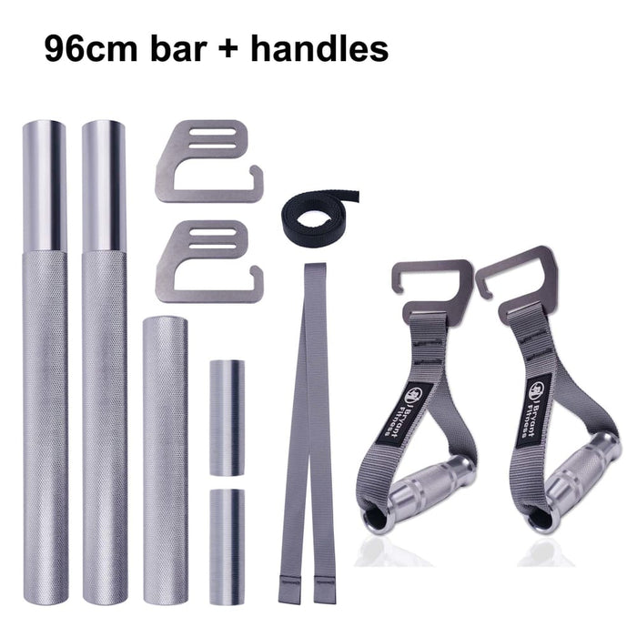 74 96cm Heavy Duty Exercise Bar with Large Hook