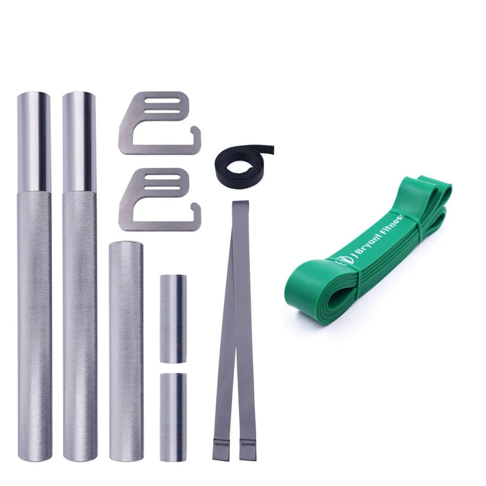 74 96cm Heavy Duty Exercise Bar with Large Hook