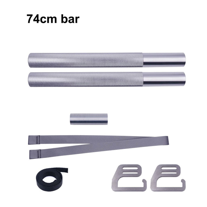 74 96cm Heavy Duty Exercise Bar with Large Hook